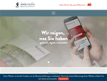 Tablet Screenshot of inixmedia.de